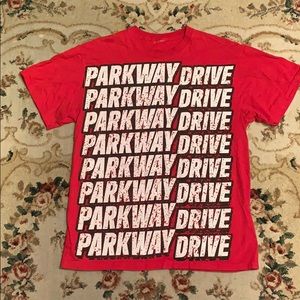 Medium Parkway Drive Concert Tee Shirt